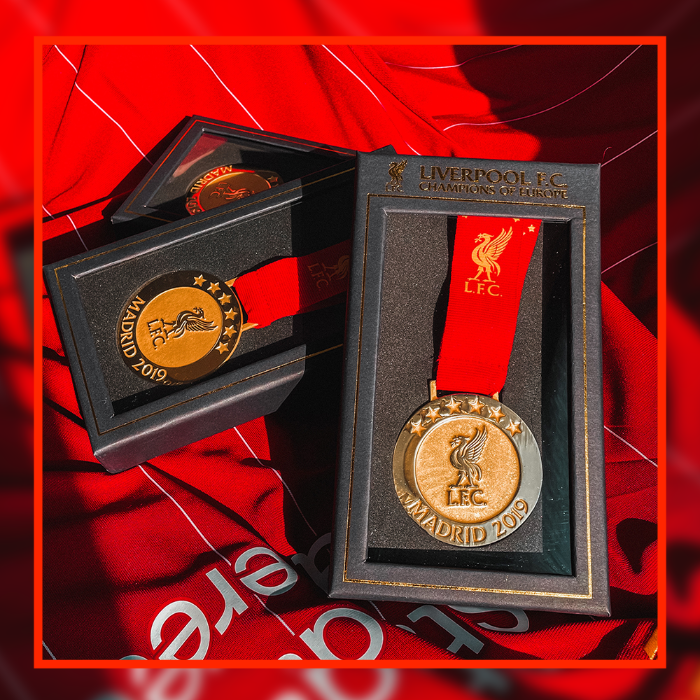 리버풀 2019 챔피언스리그 우승 기념 메달
